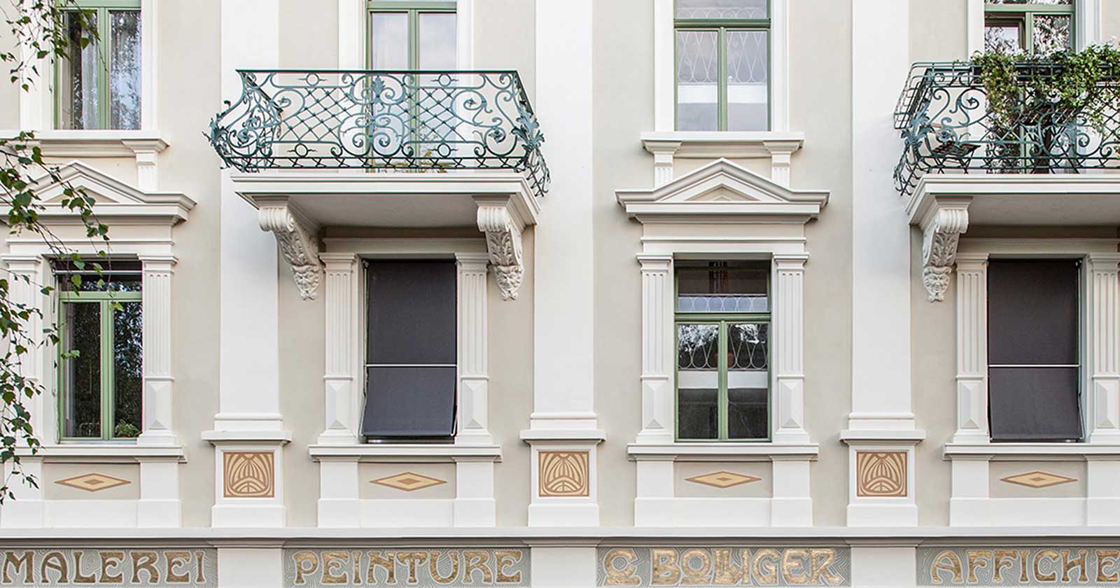 Fassade Unterer Quai 90, Biel